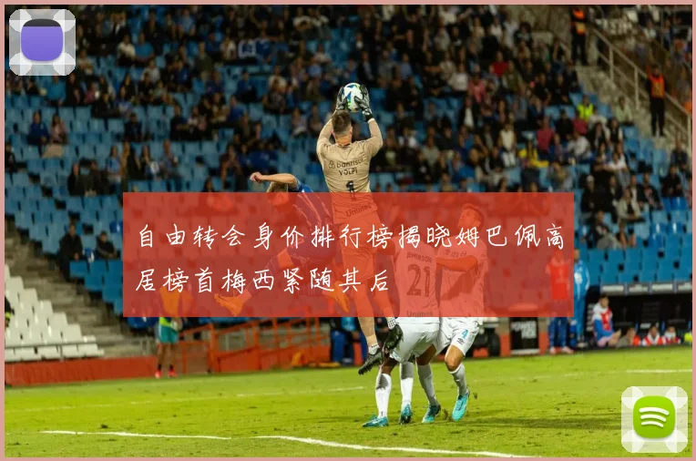 自由转会身价排行榜揭晓姆巴佩高居榜首梅西紧随其后